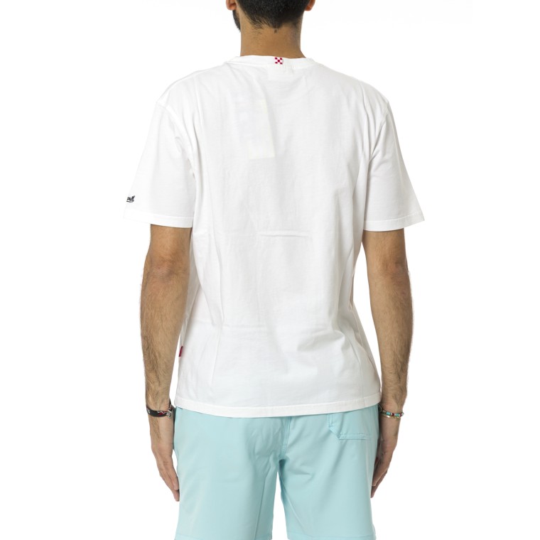 T-shirt Mc2 Saint Barth con stampa Spiderman Vabbè