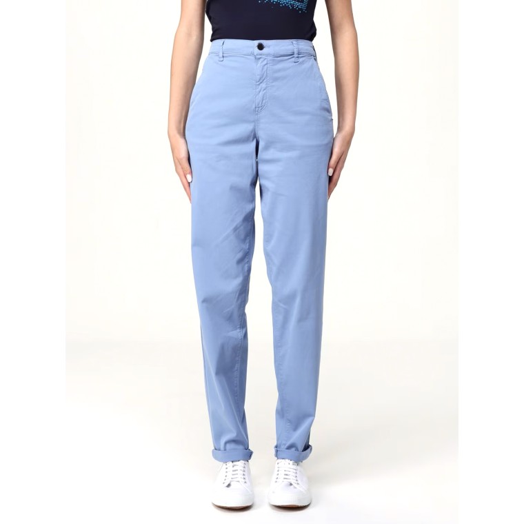 Pantalone classico Emporio Armani in crêpe