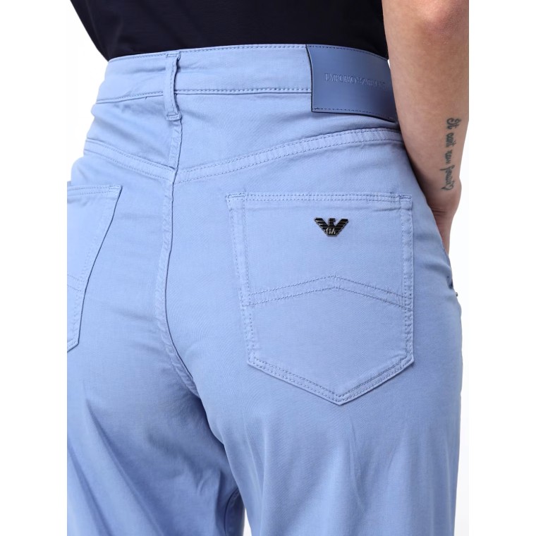 Pantalone classico Emporio Armani in crêpe