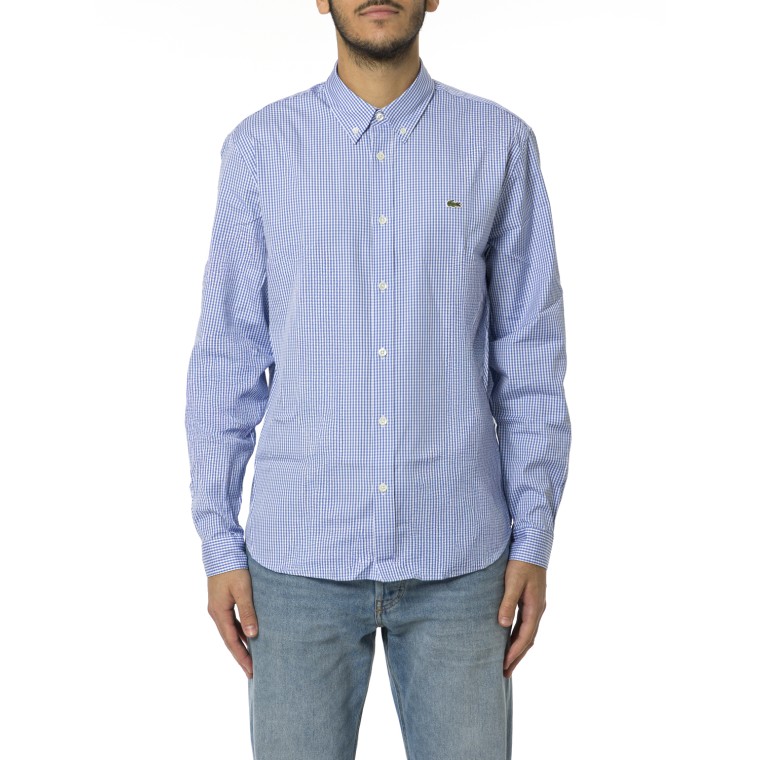 Camicia a quadri Lacoste