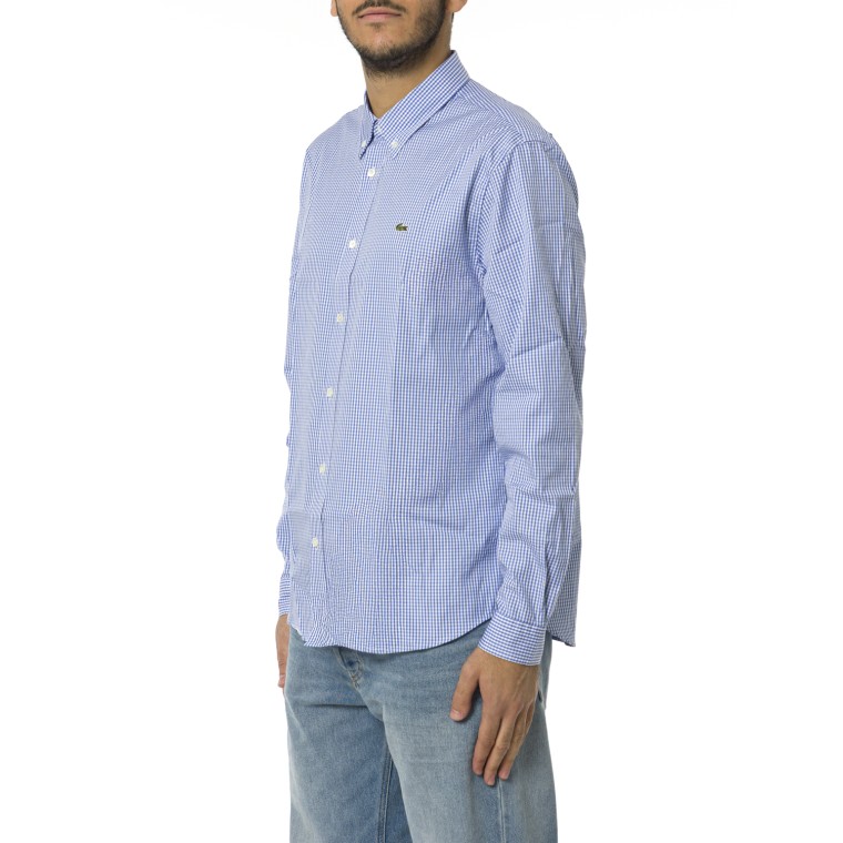 Camicia a quadri Lacoste