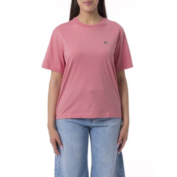 T-shirt in jersey di cotone Lacoste Relaxed fit