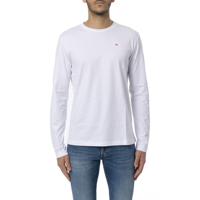 T-shirt a maniche lunghe Diesel