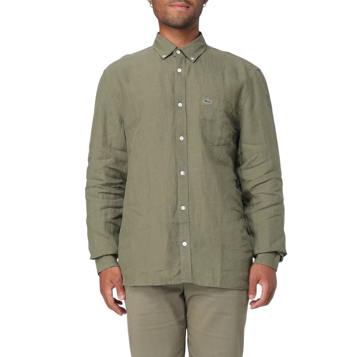 Camicia in lino Lacoste