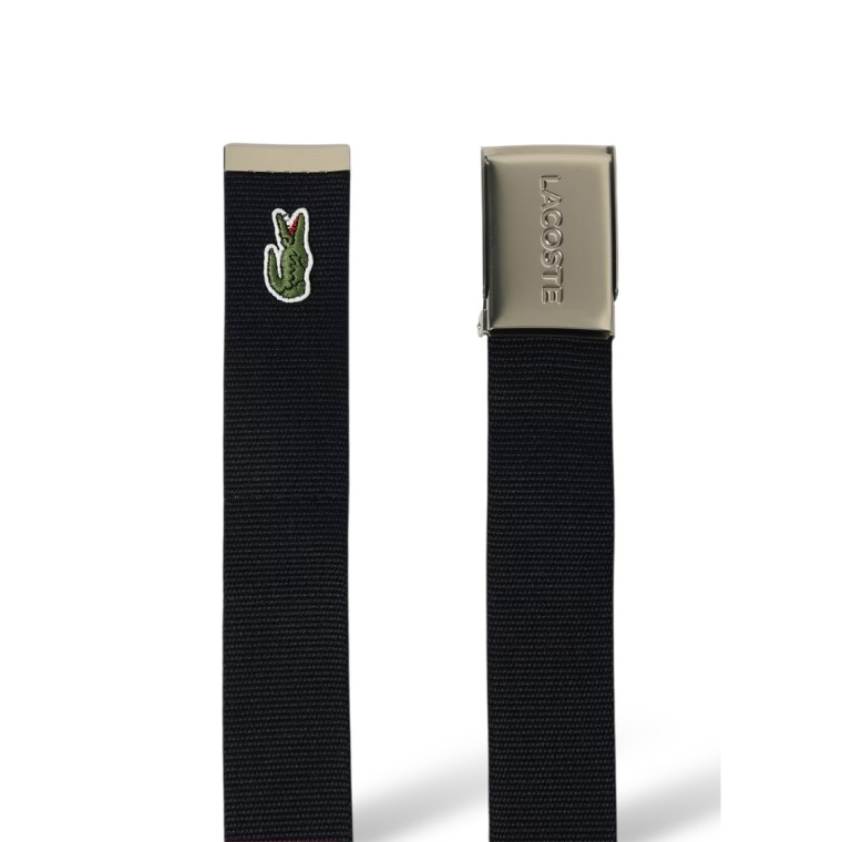 Cintura con log Lacoste