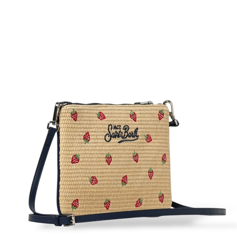 Pochette Mc2 Saint Barth in paglia sintetica
