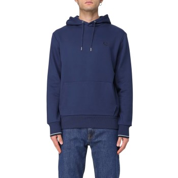 Felpa con cappuccio e logo Fred Perry