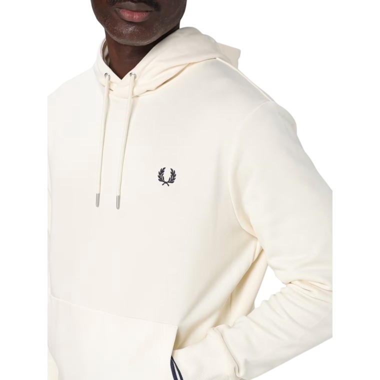 Felpa con cappuccio e logo Fred Perry