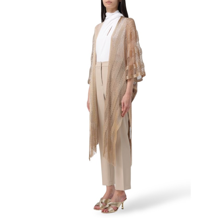 Poncho in maglia di cotone Liu Jo