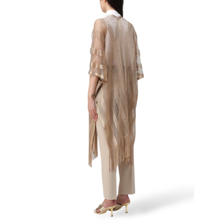 Poncho in maglia di cotone Liu Jo