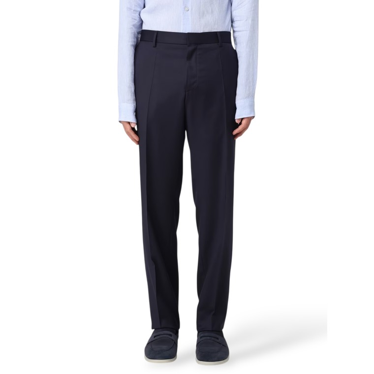 Pantalone sartoriale Boss in lana vergine