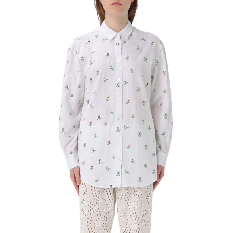 Camicia in seersucker Brigitte Mc2 Saint Barth