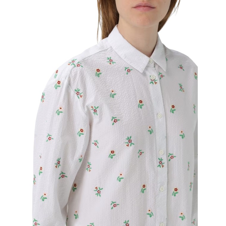 Camicia in seersucker Brigitte Mc2 Saint Barth