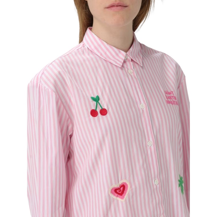 Camicia a righe Brigitte Mc2 Saint Barth
