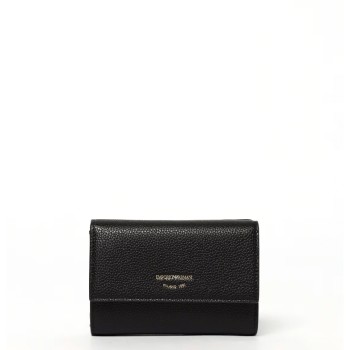 Portafoglio Emporio Armani in pelle sintetica a grana
