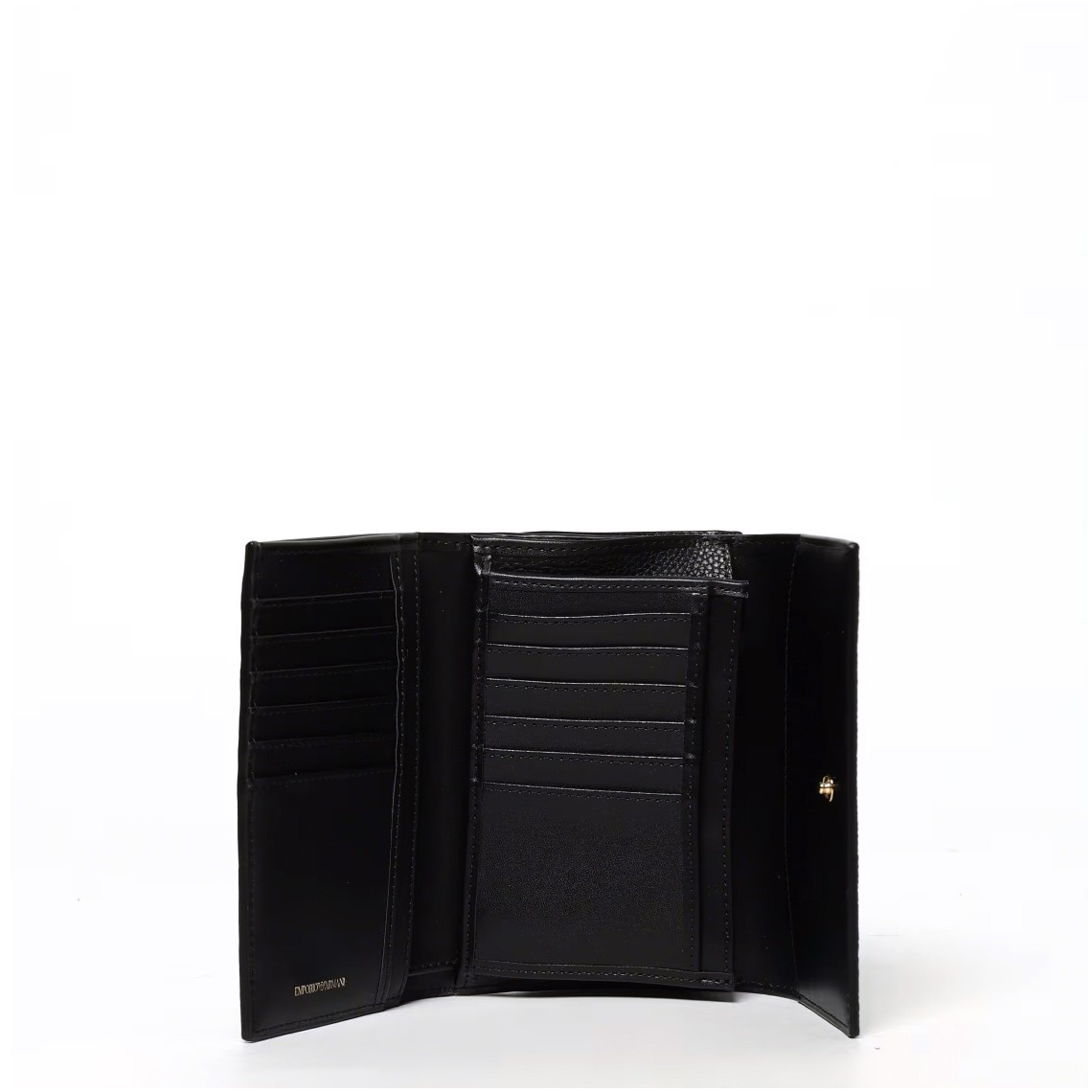 Portafoglio Emporio Armani in pelle sintetica a grana