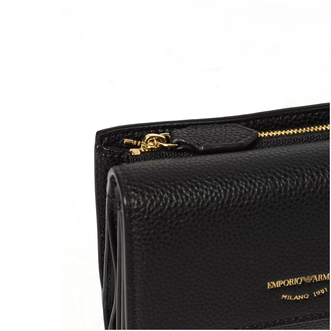 Portafoglio Emporio Armani in pelle sintetica a grana