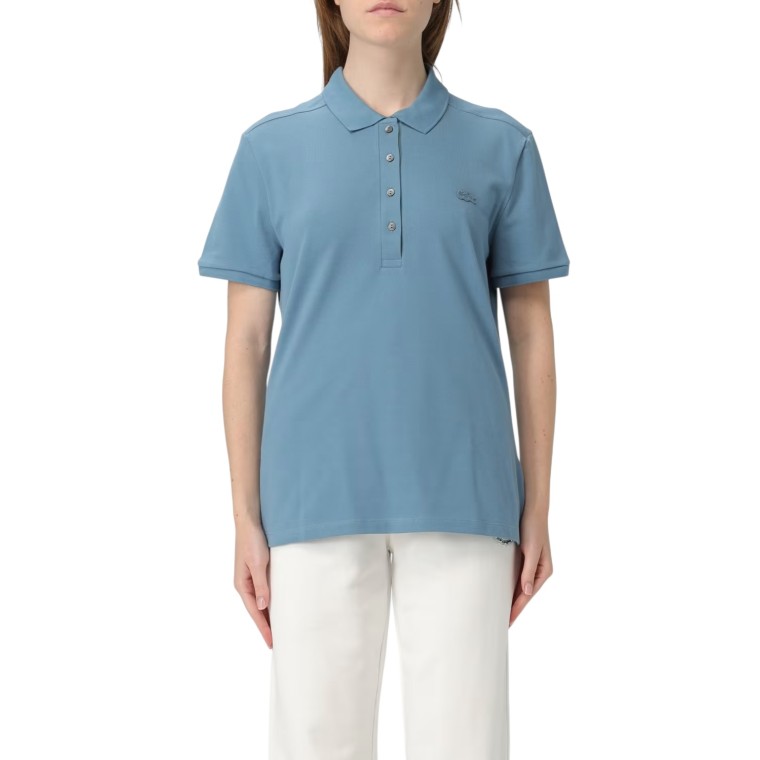 Polo in piqué di cotone stretch Lacoste