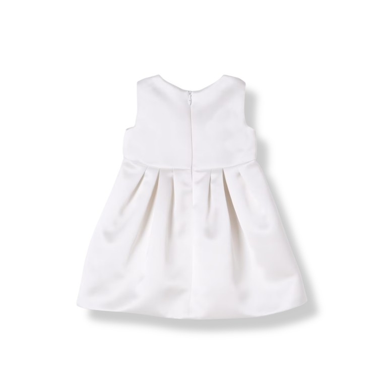 Abito in duchesse con fiocco Elisabetta Franchi La Mia Bambina