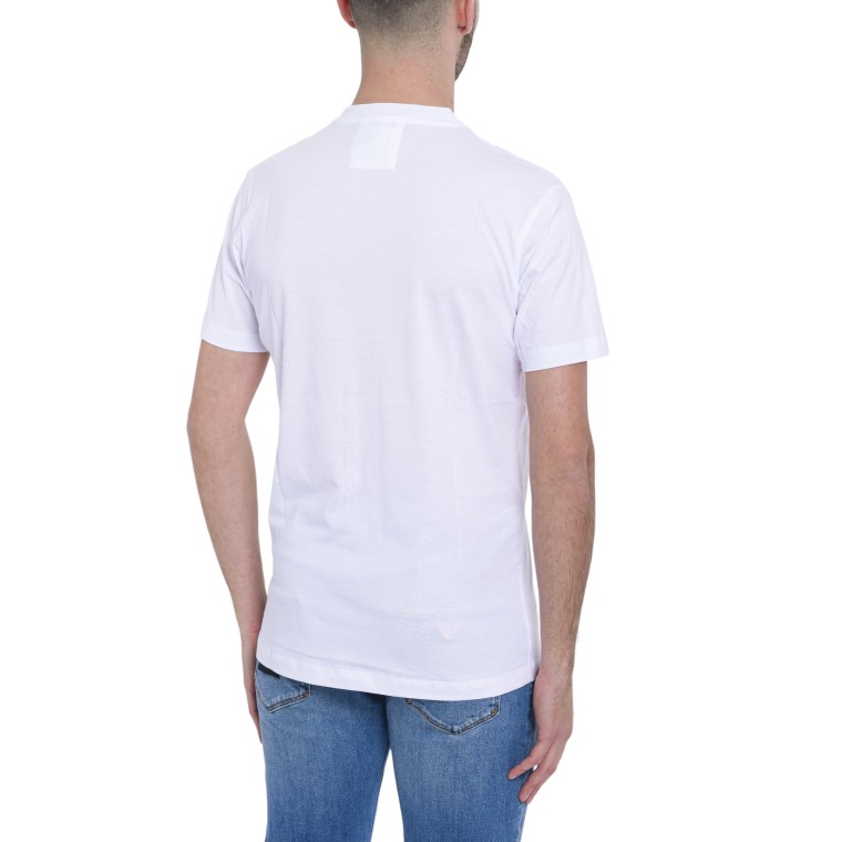 T-shirt Emporio Armani in jersey Pima con stampa logo