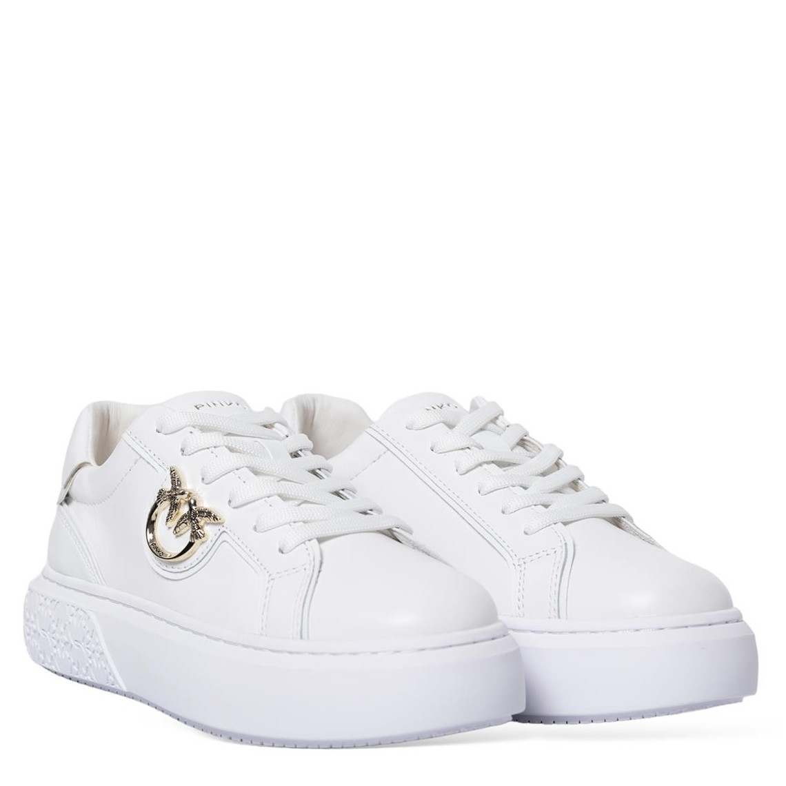 Sneakers in pelle Yoko 01 Pinko