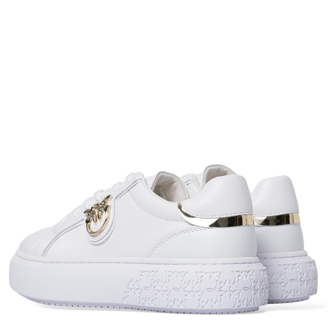 Sneakers in pelle Yoko 01 Pinko