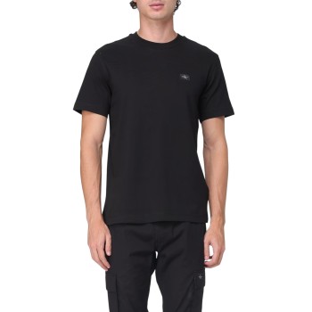 T-shirt in cotone con stemma Calvin Klein Jeans