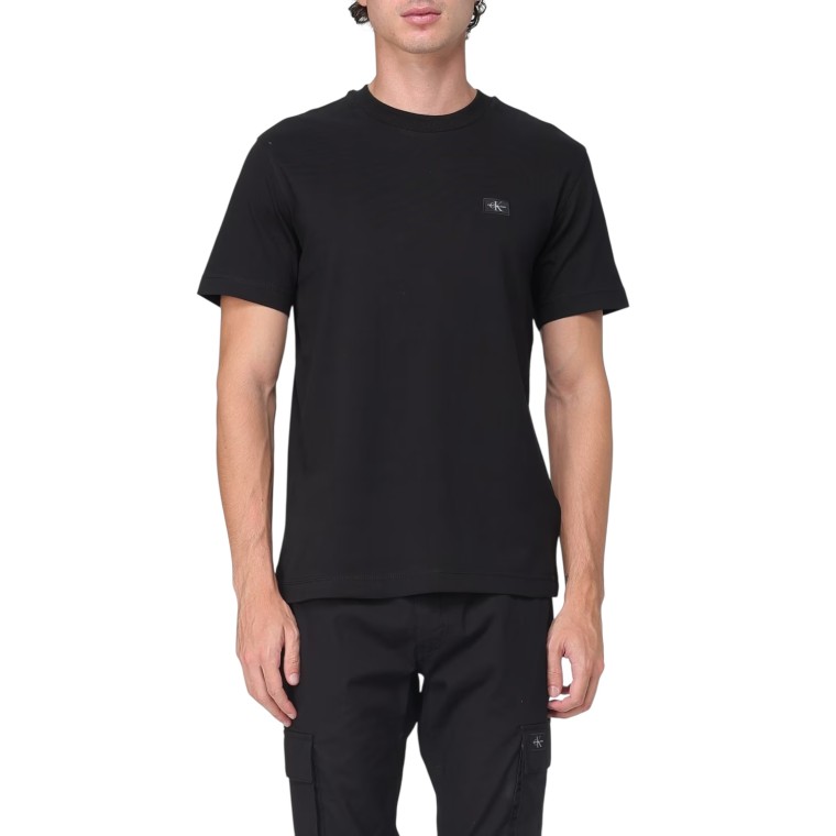 T-shirt in cotone con stemma Calvin Klein Jeans