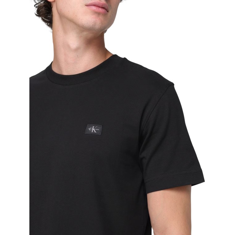 T-shirt in cotone con stemma Calvin Klein Jeans
