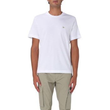 T-shirt in cotone con stemma Calvin Klein Jeans