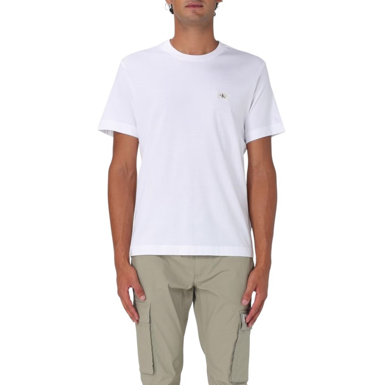 T-shirt in cotone con stemma Calvin Klein Jeans