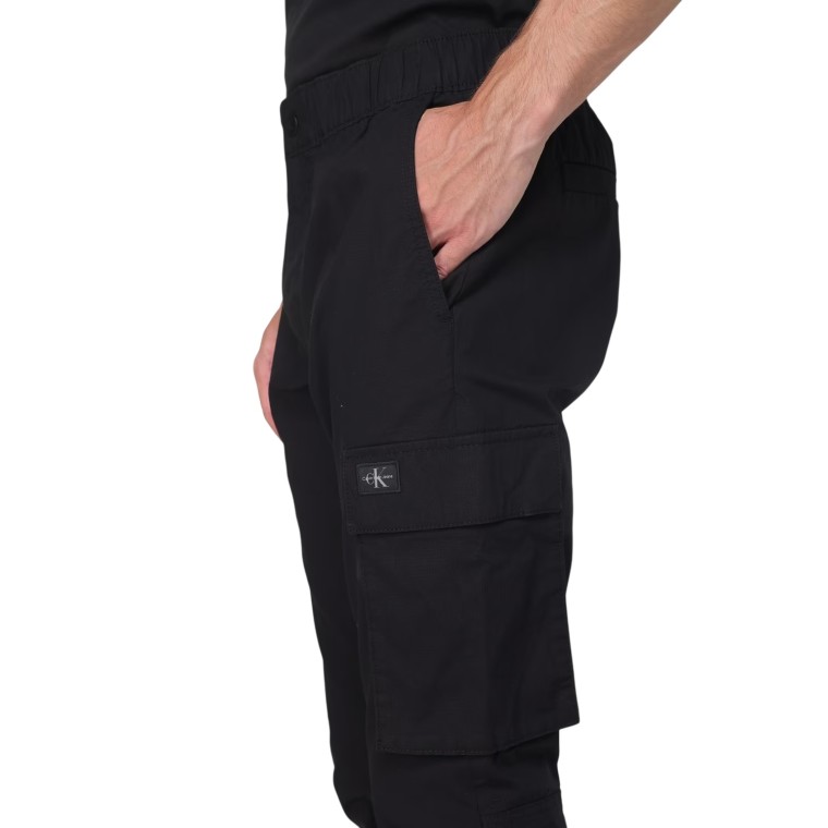 Pantaloni in cotone cargo Calvin Klein Jeans
