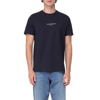 T-shirt con ricamo Fred Perry