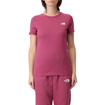 T-shirt in misto cotone con logo The North Face