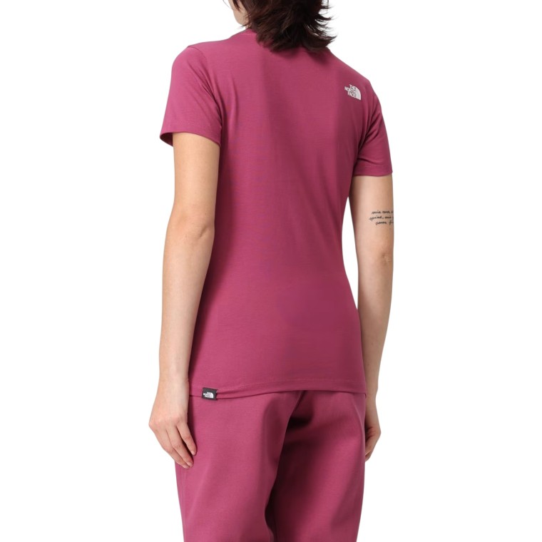 T-shirt in misto cotone con logo The North Face