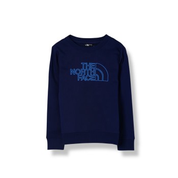 Felpa a girocollo con logo The North Face bambino