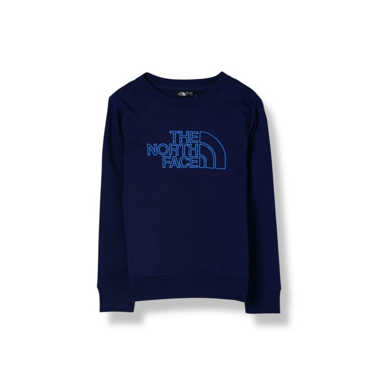 Felpa a girocollo con logo The North Face bambino