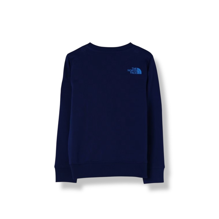 Felpa a girocollo con logo The North Face bambino