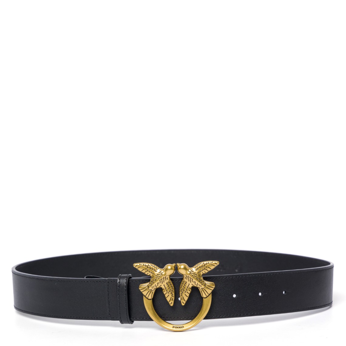 Cintura alta Pinko Love Birds in pelle