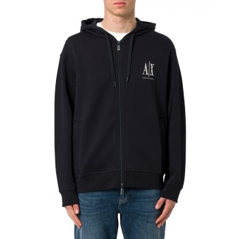 Felpa con zip e cappuccio Armani Exchange