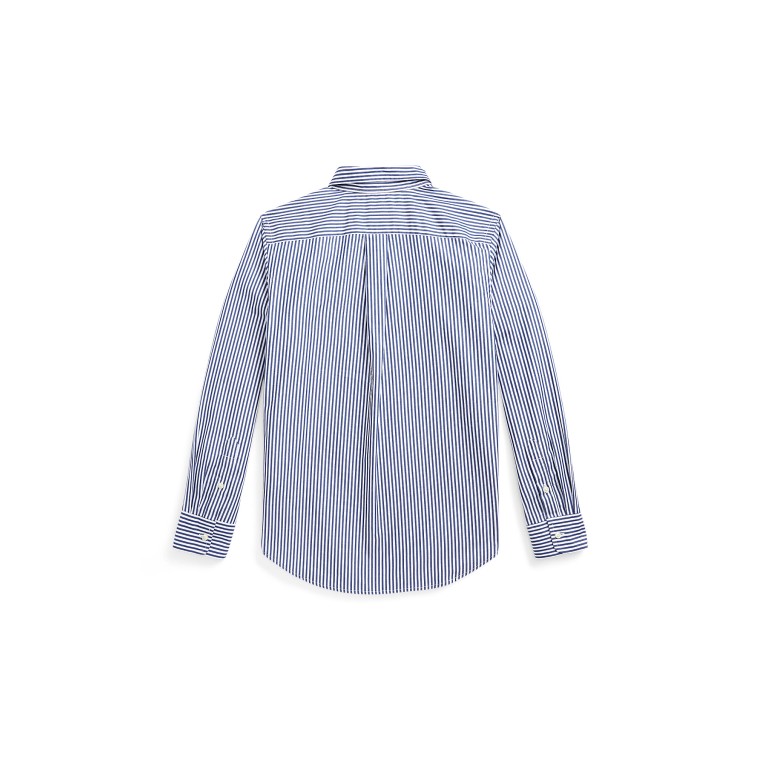 Camicia in popeline di cotone a righe Polo Ralph Lauren