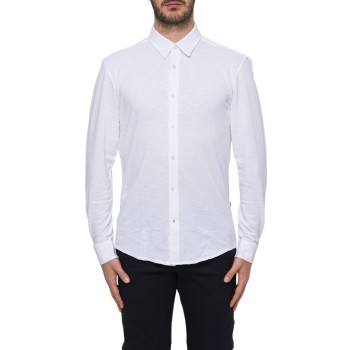 Camicia Boss in jersey slim fit