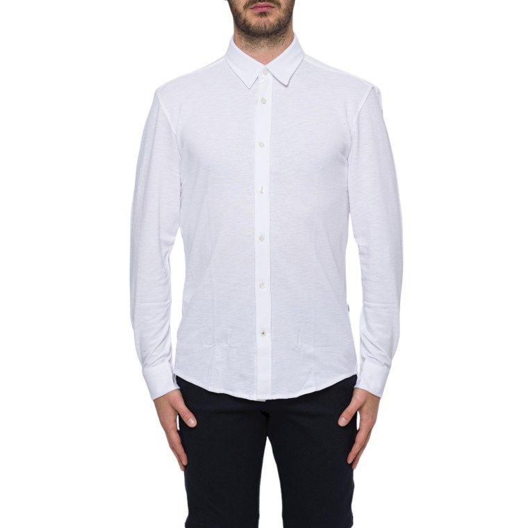 Camicia Boss in jersey slim fit
