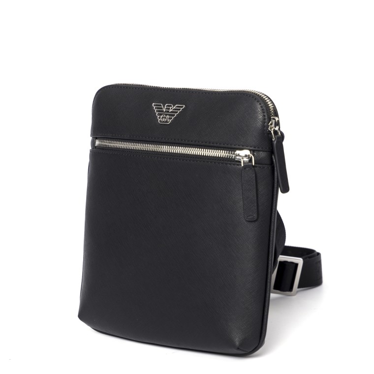 Borsa a tracolla in pelle sintetica Emporio Armani