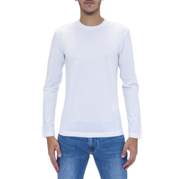 T-shirt Emporio Armani in lyocell e cotone