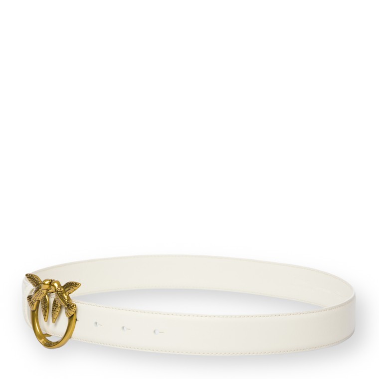 Cintura Pinko Love Birds in pelle