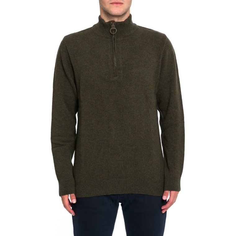 Maglia con mezza zip Barbour Holden