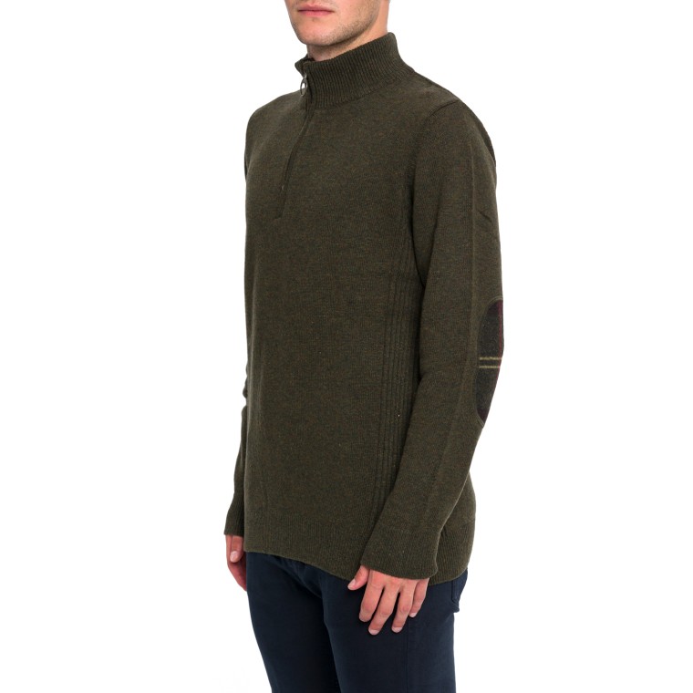 Maglia con mezza zip Barbour Holden