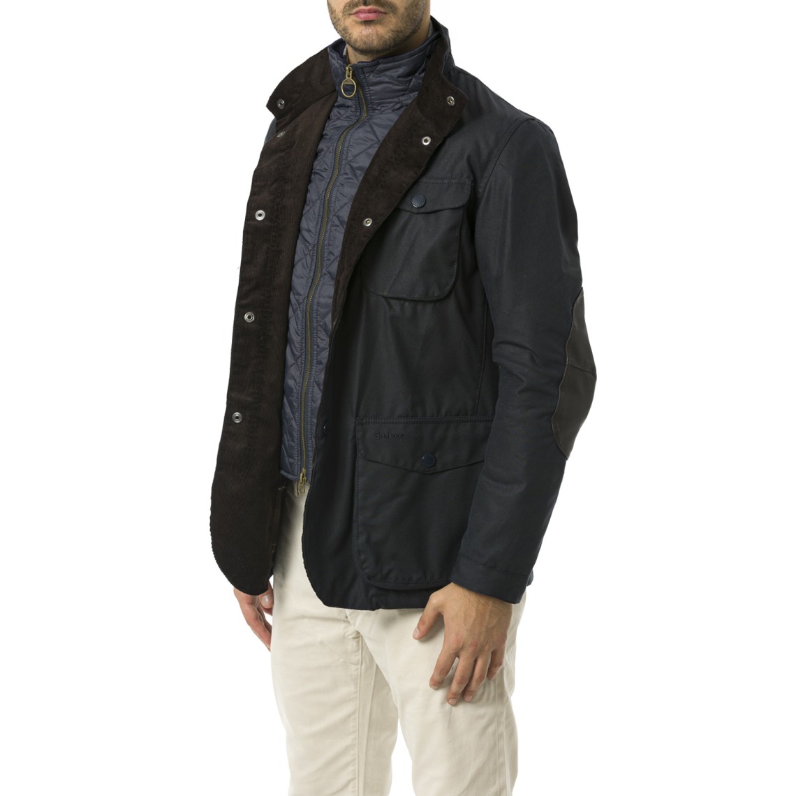 Giacca in cotone cerato Ogston Barbour