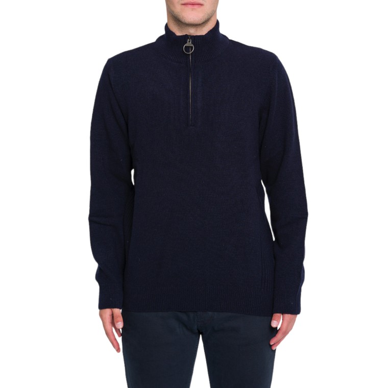 Maglia con mezza zip Barbour Holden